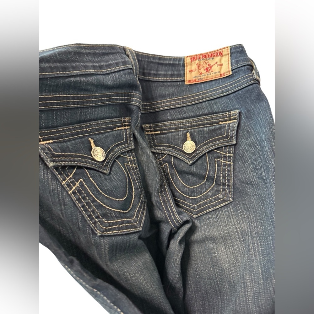 True Religion Women's Dark Blue Jeans